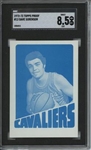 1972 Topps #12 Dave Sorenson 9 card progressive proof.